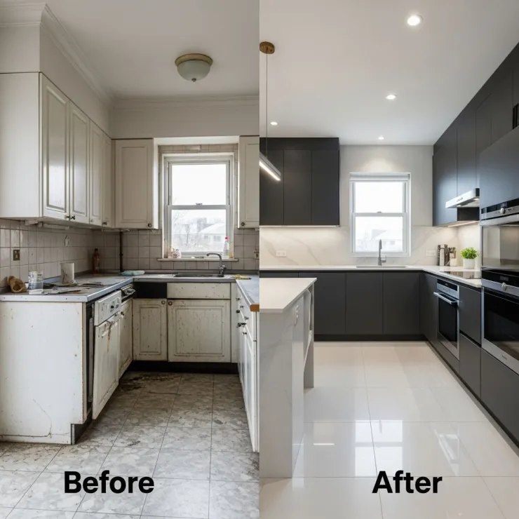 Antes y después: 5 remodelaciones de cocinas económicas que se ven fantásticas y puedes copiar