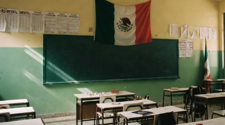 Escuelas abiertas por el partido México vs Sudáfrica