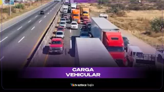 ¡Filas de hasta 8 kilómetros! TRÁFICO INTENSO en la carretera Irapuato-Silao tras terrible accidente vial (1).jpg