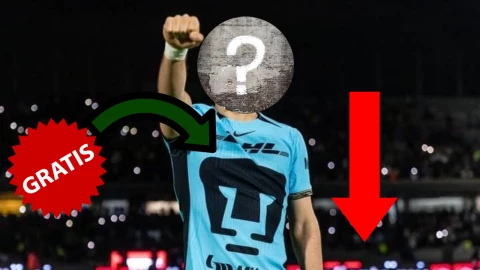 Llegó gratis a Pumas, ha jugado 5 minutos en el Apertura 2025 y apunta para ser la primera baja de la UNAM