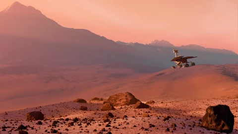 Descubren estructuras ocultas bajo la superficie de Marte