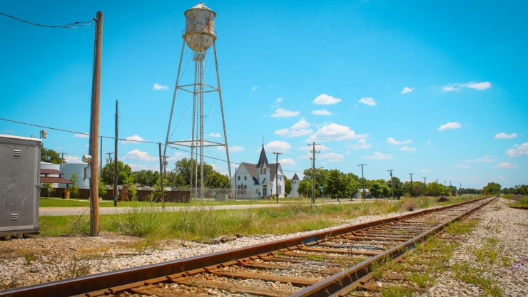 Un pueblo fantasma de Texas