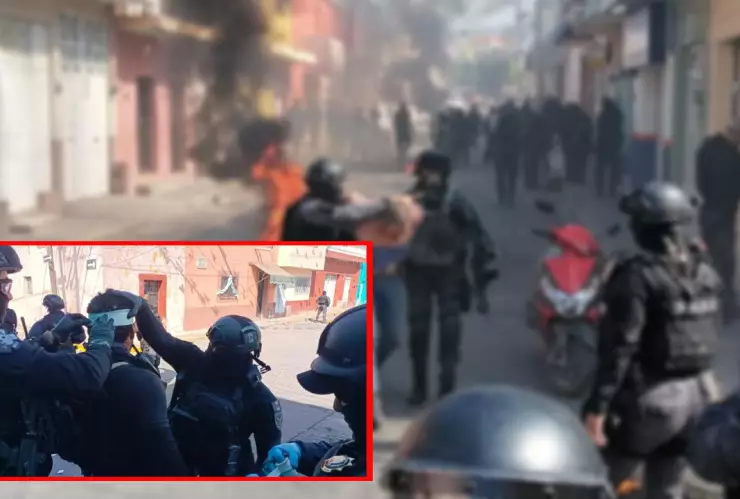 Atacan a policías de Celaya