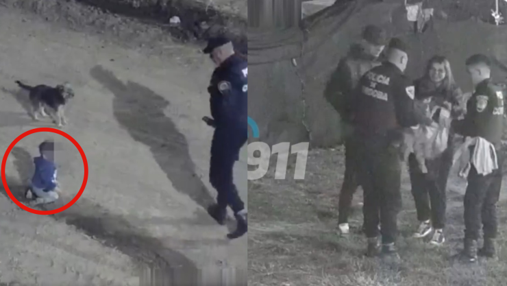 bebe-gateando-4-de-la-mañana-calles-cordoba-argentina-custodiado-por-perro-video-portada