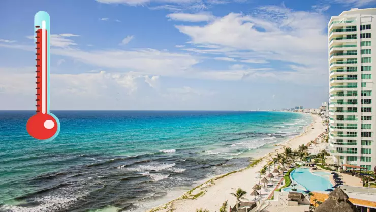 ¡Cuidado con el golpe de calor! Pronostican ALTAS TEMPERATURAS en Cancún este 14 de mayo