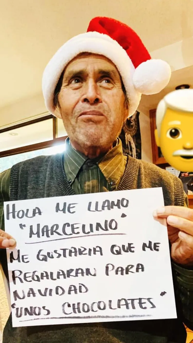 Marcelino también espera recibir unos chocolates, mientras que Leonor unos zapatos número 3 sin broches y María de Jesús un cobertor delgado.