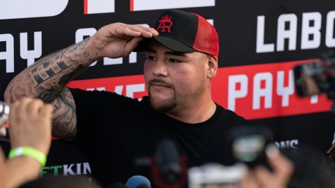 Andy Ruiz pelea Luis Ortiz Box Azteca