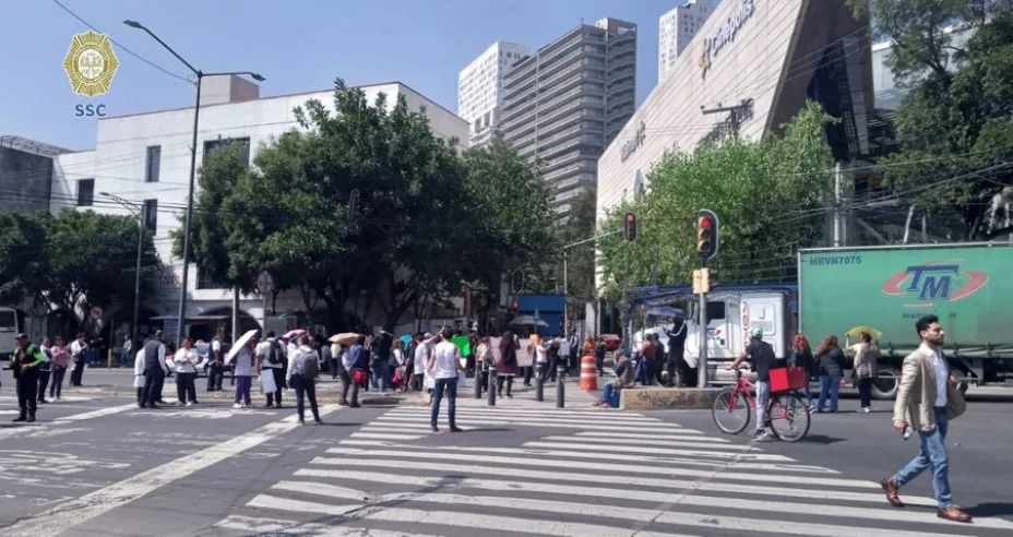 Manifestaciones, marchas y bloqueos en CDMX hoy miércoles 23 de octubre