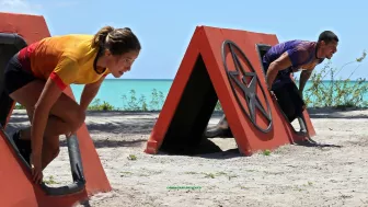 Javi Márquez y Mati Álvarez Exatlón México.