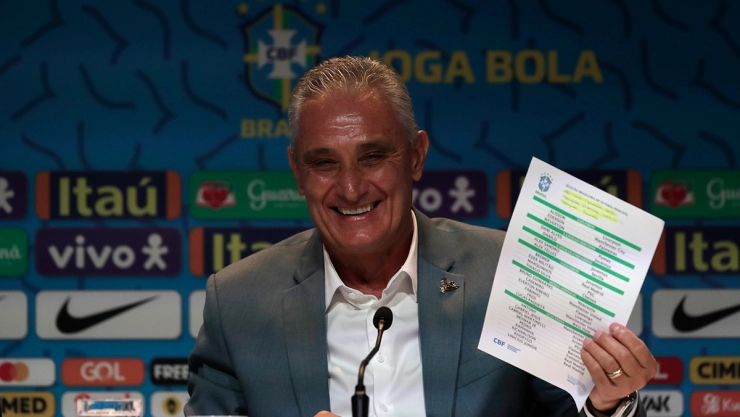 Tite, técnico de la selección de Brasil
