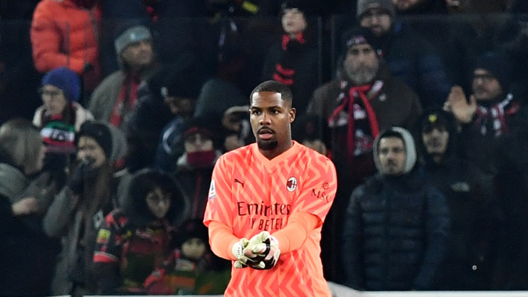 Mike Maignan, portero del Milan