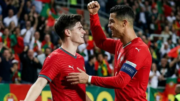 Cristiano Ronaldo y Hormiga González