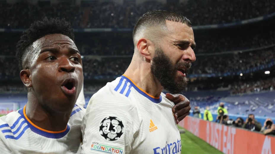 Karim Benzema y Vinicius Jr la dupla letal del Real Madrid