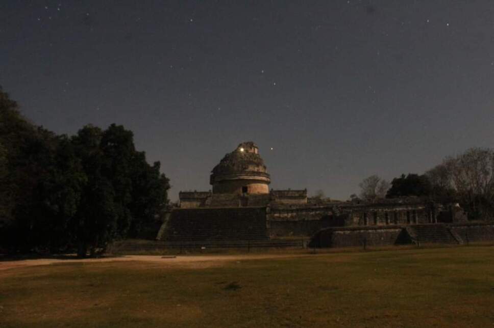 alineación venus con caracol de Chehén Itzá