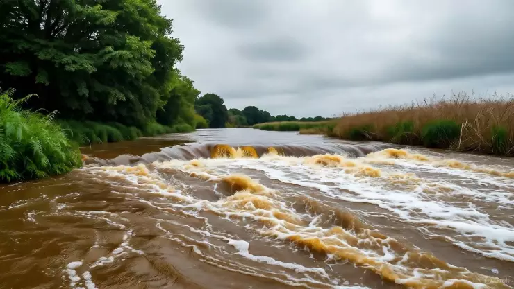 ¡Cuidado! Reportan incremento en nivel del río Bobos, en Martínez de la Torre ¿Qué municipios estarían en riesgo?