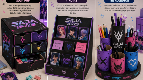 Organizadores para escritorio de Saja Boys