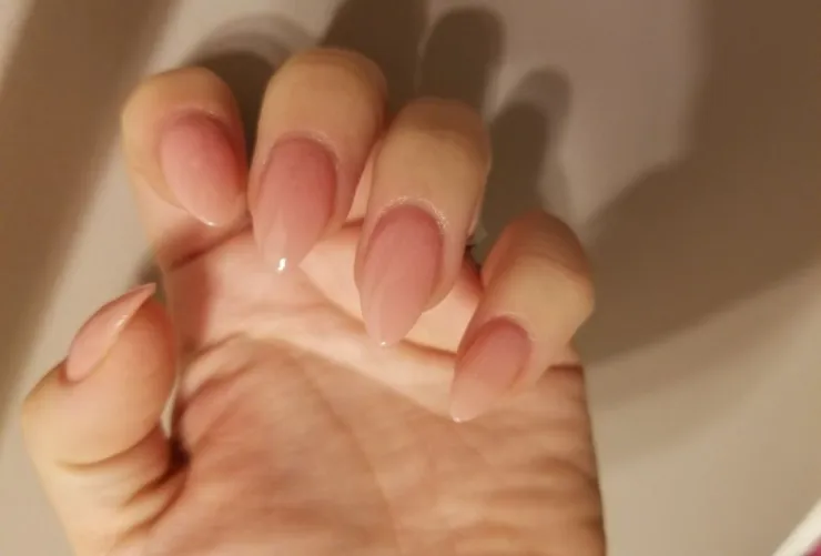Tonos Jelly para uñas corte almendra