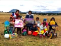 Entrega de juguetes en Xalostoc, Tlaxcala