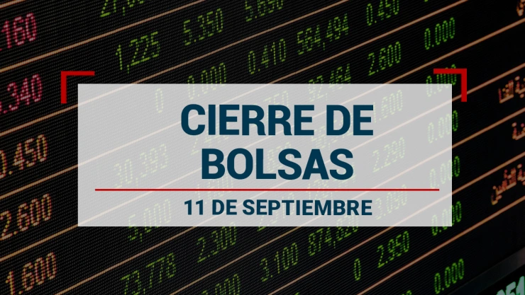 Cierre BMV y peso mexicano hoy 11 de septiembre 2024