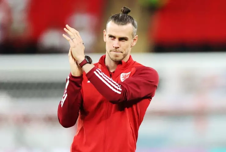 Gareth Bale con la Selección de Gales