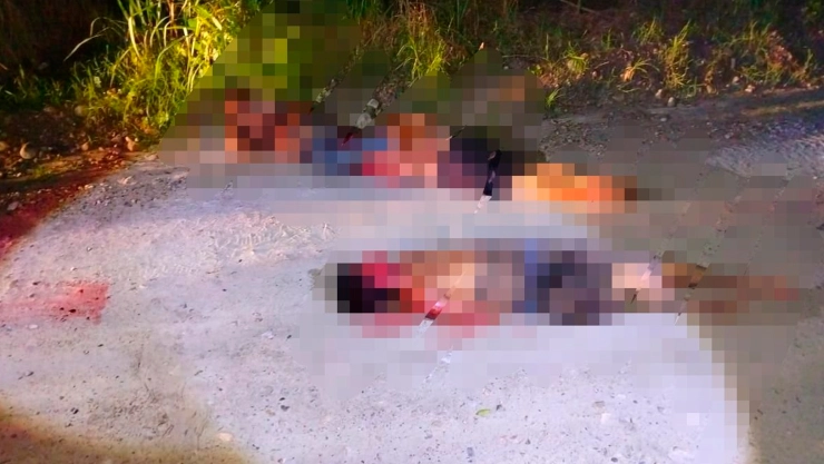 Hallan tres cuerpos con signos de violencia en Acapetahua, Chiapas
