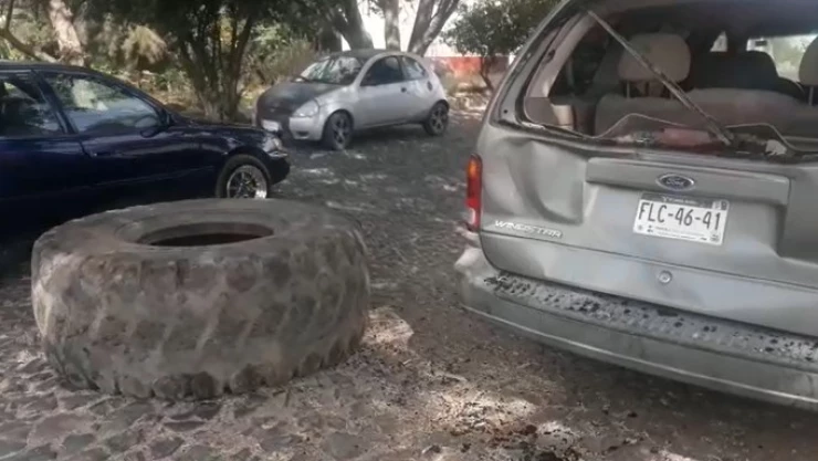 Un hombre fallece a causa de un llantazo, deja huérfanos a cinco hijos