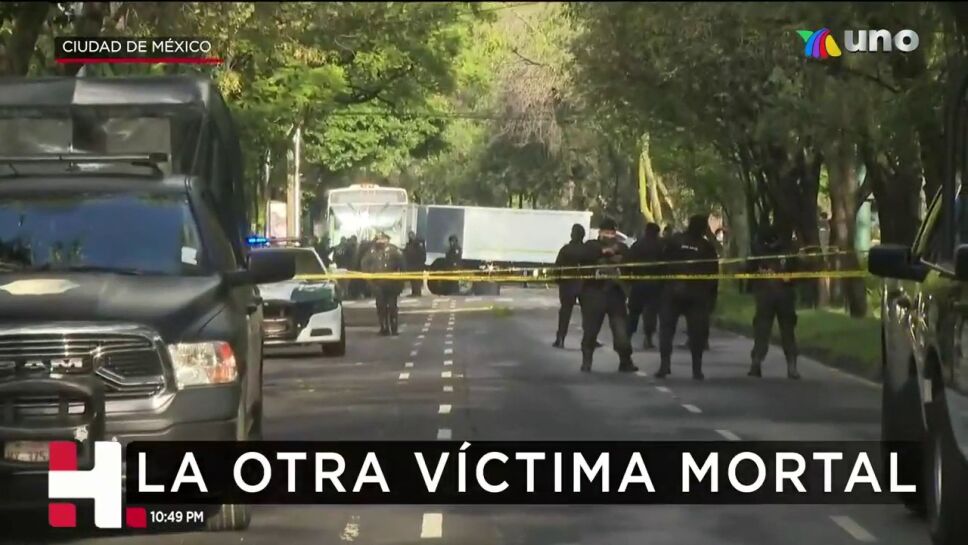 La otra víctima mortal durante el atentado en la CDMX