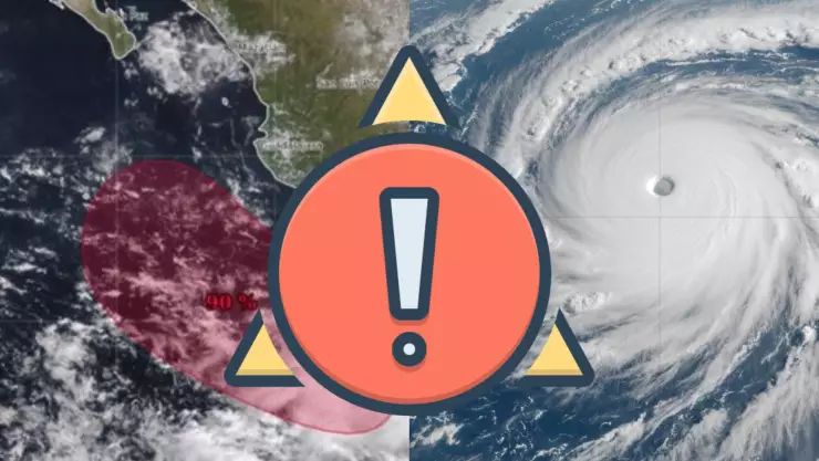 ¡Alerta! Ciclón Tropical ‘Priscilla’ tiene 90% de probabilidad de formación: ¿Cuál es su ubicación EXACTA hoy?