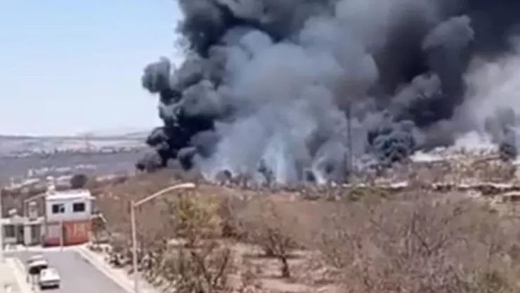 Incendio en basurero de Matatlan Jalisco