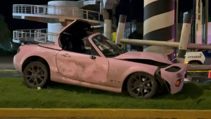 Accidente hoy bulevar Aeropuerto