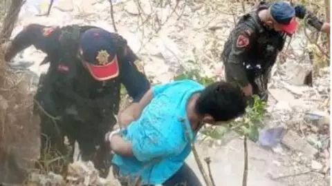 Corre a barranca para no ser detenido