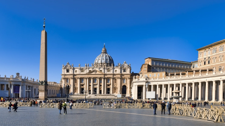 Autumn In Rome and vatican City
