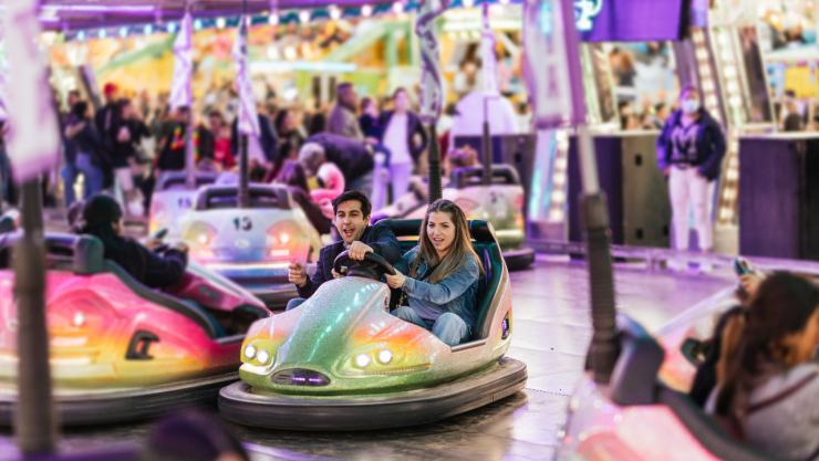 Feria de León 2025 juegos mecánicos