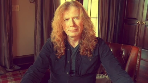 Dave Mustaine, vocalista de Megadeth, padece cáncer de garganta