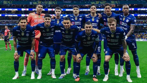 Once inicial de Cruz Azul en el Clásico Joven del Apertura 2026