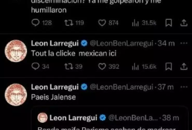 Leon Larregui cuenta de X