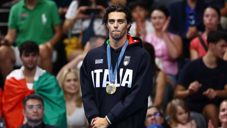 Thomas Ceccon, medallista italiano de París 2024