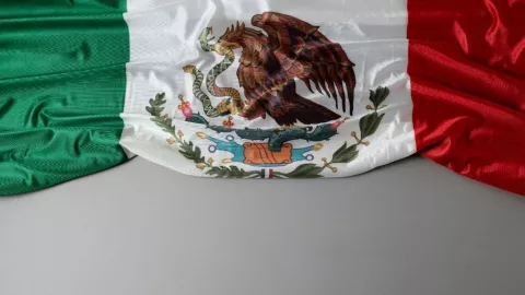 Multa por modificar la bandera de México