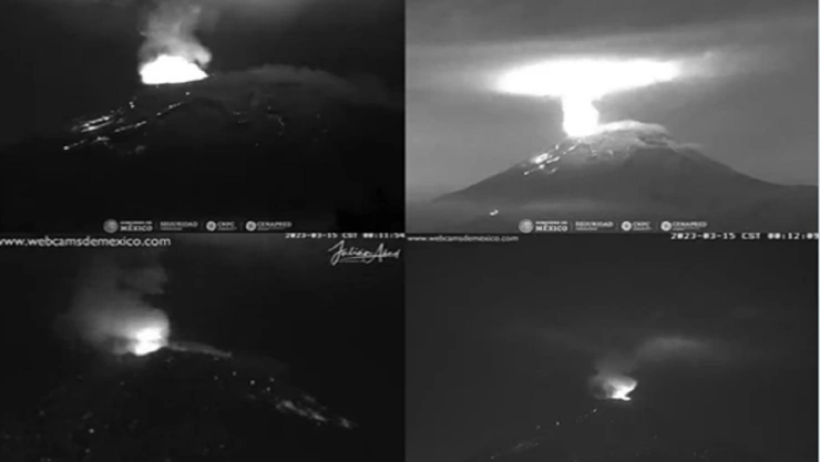 Impresionante secuencia de la explosión del volcán Popocatépetl.jpg