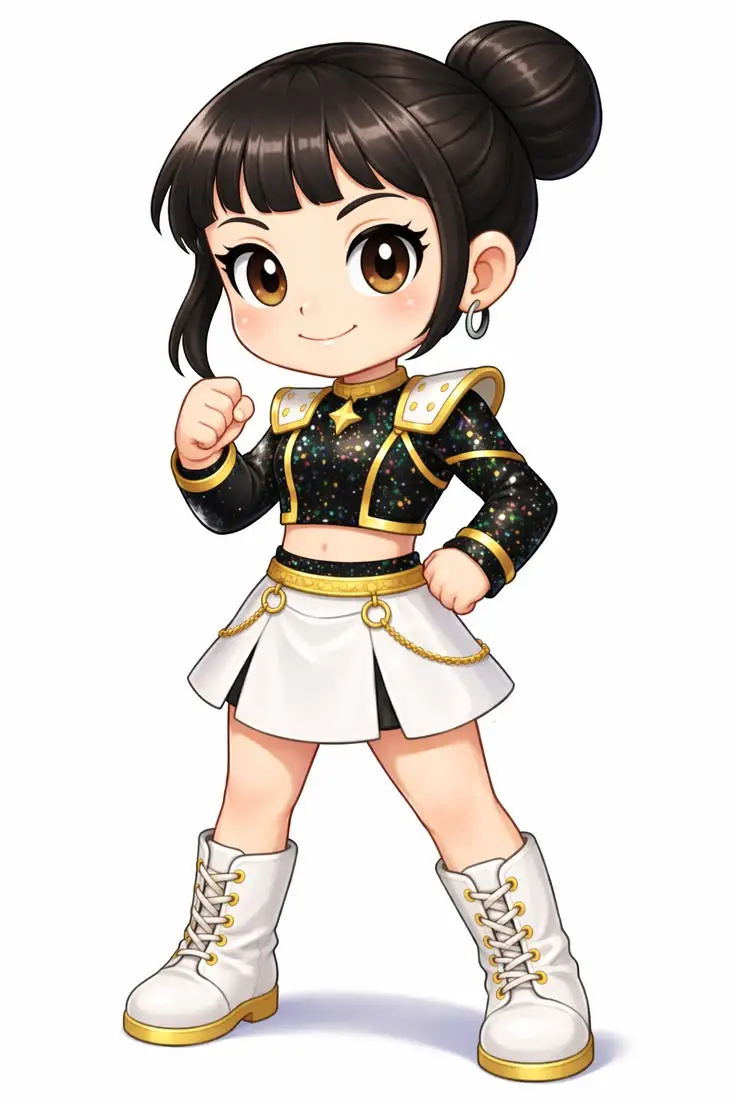 5 stickers de Baby Zoey para imprimir GRATIS para los fans de Kpop Demon Hunters