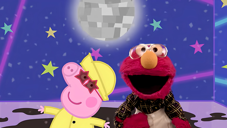 La nueva canción de Peppa Pig y Elmo para que los niños bailen y disfruten de los días lluviosos