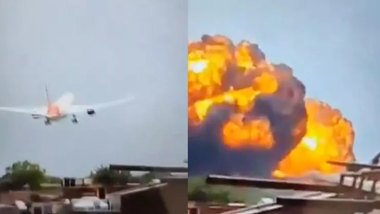 Tragedia aérea en India: Avión de Air India con 242 personas se estrella cerca de Ahmedabad; más de 200 fallecidos