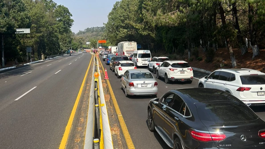 México Cuernavaca tráfico