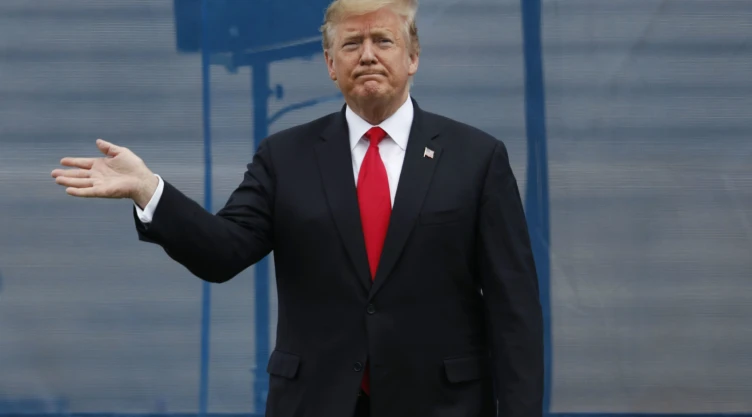El presidente Donald Trump durante un evento de la Academia de la Fuerza A rea, en Colorado, el jueves 30 de mayo de 2019. Imagen: AP
