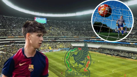 GOLAZO de Robert Oliveras: canterano del Barcelona que representa a México