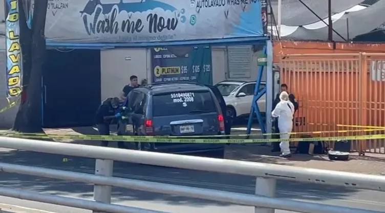 CDMX: Balacera en Acoxpa termina con un hombre acribillado en un autolavado