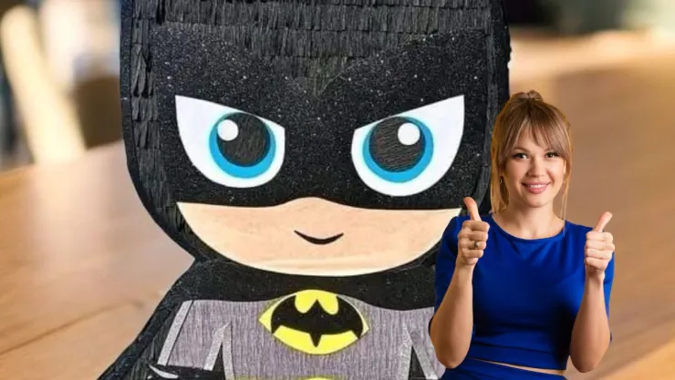 3 diseños de piñatas caseras de Batman, ideales para los cumpleaños de los niños