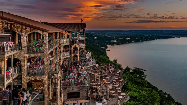 una vista de este hermoso destino culinario
