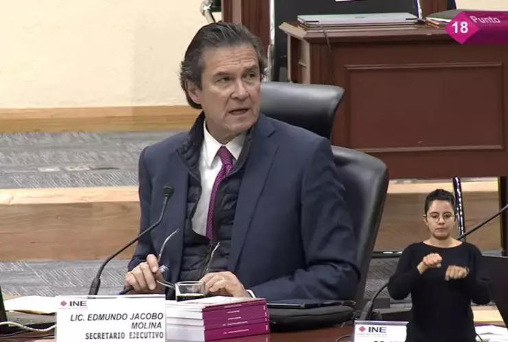 edmundo jacobo ine secretario ejecutivo