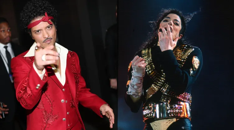 Bruno Mars y Michael Jackson